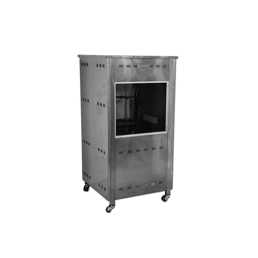 SPIEDO CALABRO C/RUEDAS P/12 POLLOS - myacomercial