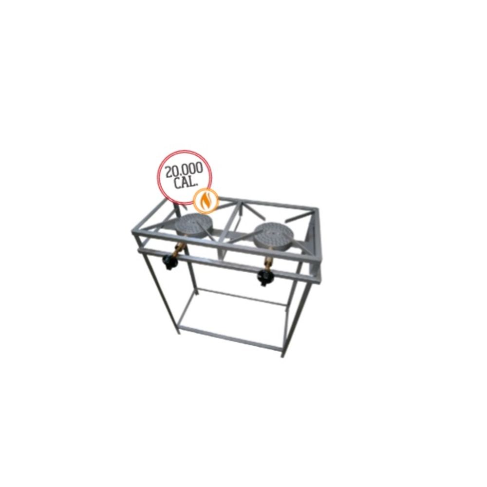 ANAFE MS 2 HORNALLA DE PIE 20000cal - myacomercial